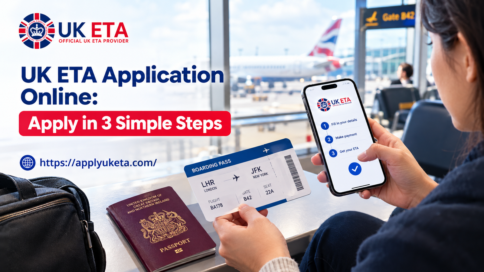 UK ETA Application Online: Apply in 3 Simple Steps